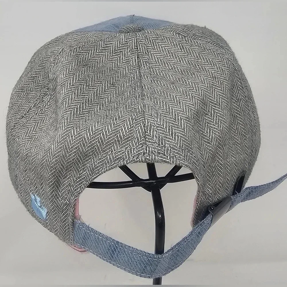 Goorin Bros Sand Cassel Kids Blue/Pink/Gray Adjustable Hat 2010 NWT